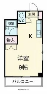 シャルム津田沼【3階】の間取り