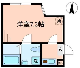 ワイ スクエア【2階】の間取り