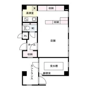 クレインコート夙川【1階】の間取り