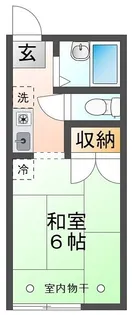 吉野ハイツ B棟【2階】の間取り
