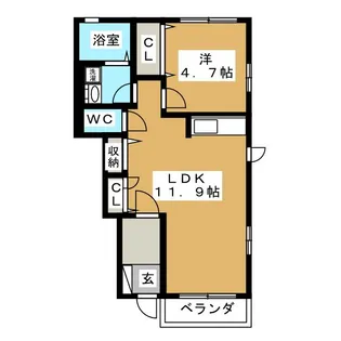 Casa Feliz II【1階】の間取り