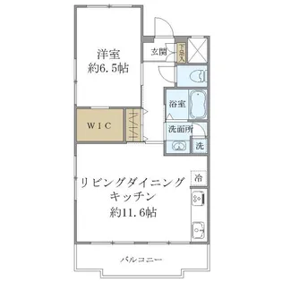 グランドール梶山【3階】の間取り