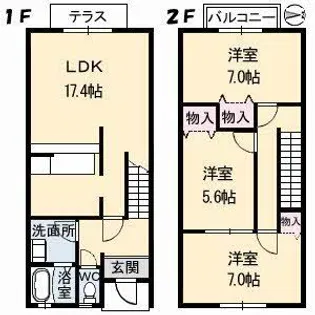 メゾン フォーエバーの間取り