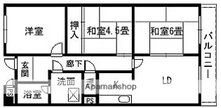 コンフォートステージII【3階】の間取り