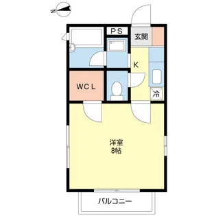 ダーリングハウス【2階】の間取り