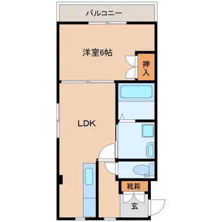 セレンティア【2階】の間取り