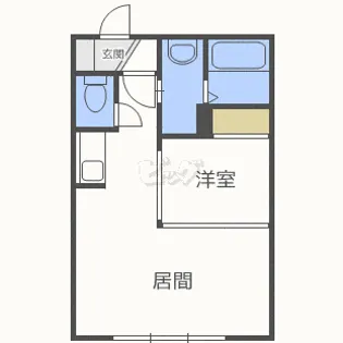 パティオ平岸【1階】の間取り
