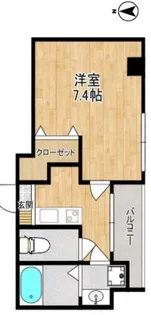 グランステージ東池袋【2階】の間取り