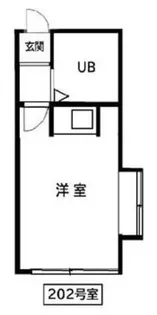 KOMAヴィレッヂ【2階】の間取り
