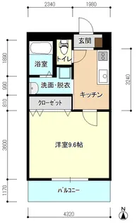 グランディールM・T【3階】の間取り