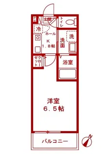 グランステージ横濱杉田 弐番館【3階】の間取り