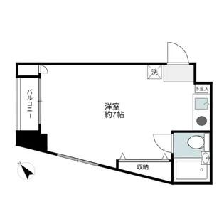 ヘリテイジVII【4階】の間取り