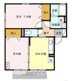 セジュール芹沢【2階】の間取り