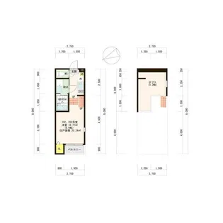 チサリテラスIII【2階】の間取り