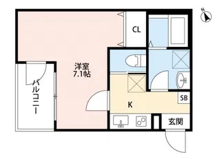 グランプルーヴ東大宮(グランプルーヴヒガシオオミヤ)【3階】の間取り