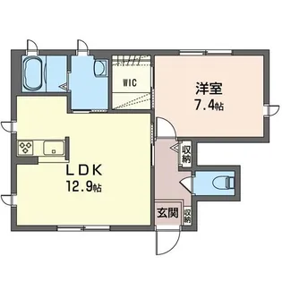 ボナールA【1階】の間取り