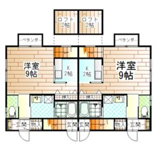 SAN FELICE【1階】の間取り