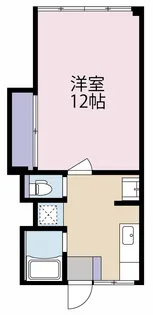 田内マンション【3階】の間取り