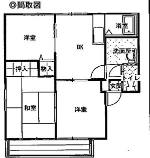 茨城県石岡市南台3【アパート】の間取り