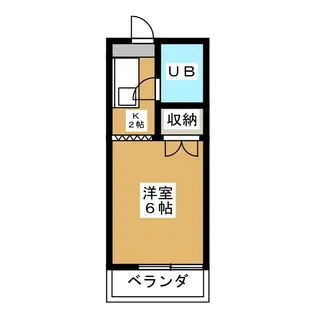 ハイツタカギ【2階】の間取り