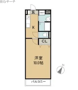 グレイティア四日市【1階】の間取り