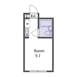 VICTORIAキソーマンション自由ケ丘【4階】の間取り