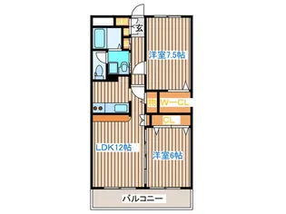 アーベインヒルズ【1階】の間取り