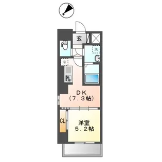 東京都台東区寿3【マンション】の間取り