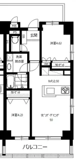 メゼリテ表参道【3階】の間取り