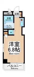 サロン・ボン・グゥ【4階】の間取り