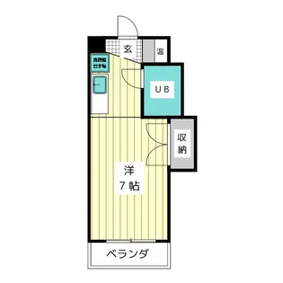 アーバンドウェル川名山【2階】の間取り
