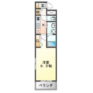 アルモニーブラッセ【3階】の間取り