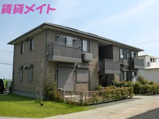 リビングタウンいせ C【1階】の外観