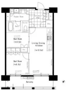 パークアクシス西船橋本郷町【8階】の間取り