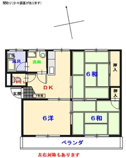 H.Wビル【1階】の間取り