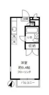 フラット・ケント【2階】の間取り