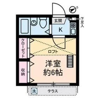 セントラル蒲田【1階】の間取り