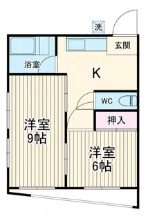 増田アパート【2階】の間取り
