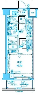 MAXIV武蔵小杉【6階】の間取り
