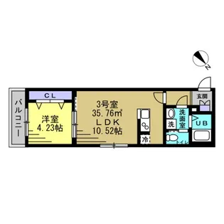 RIZE柏たなかIII【2階】の間取り