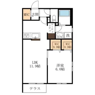 Malma Kugenuma【1階】の間取り