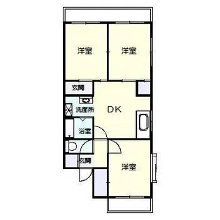 イズミコーポ【2階】の間取り