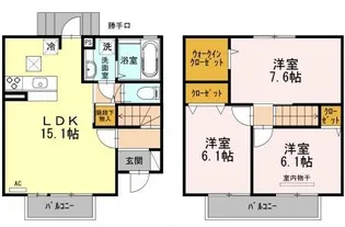 ステラハウスの間取り