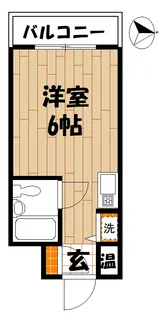 神奈川県川崎市中原区上丸子八幡町【マンション】の間取り