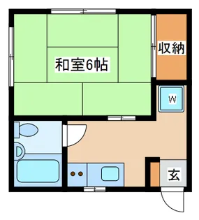メイゾン美好【2階】の間取り