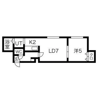 ドレエール【1階】の間取り