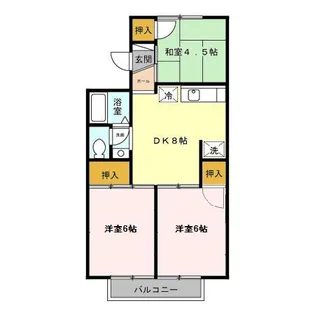 コートプレジオ【1階】の間取り