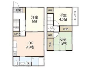 広島県広島市東区戸坂山根1【一戸建】の間取り