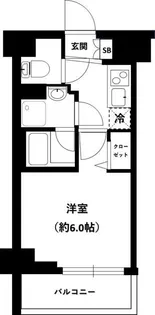 神奈川県横浜市西区伊勢町2【マンション】の間取り