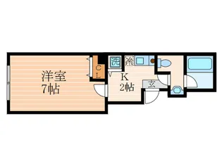 AXIS錦小路【3階】の間取り